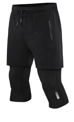 Modest Training Shorts - Black