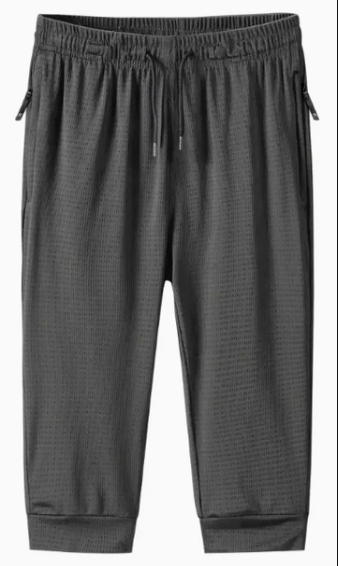 Casual Knee length Shorts - Grey